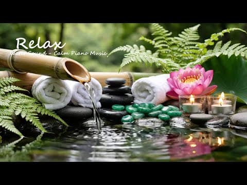 Instant Peace of Mind 🌿 Soothing Water Sounds &amp; Relaxing Music, Anxiety Relief