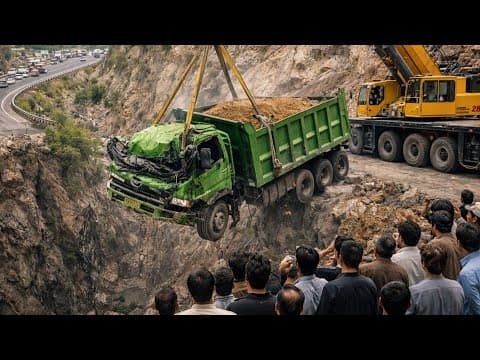 "Crushed Truck Rebuilt – Pakistani Mechanics Did the Impossible!"