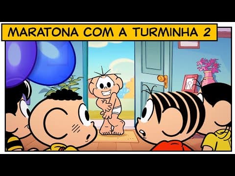 🎥 Maratona com a Turminha: parte 2 | Turma da Mônica