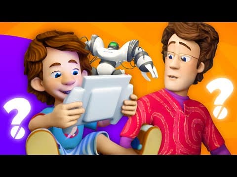 How did the Robot get FIXED? Tom Thomas' NEW Gift | The Fixies | Educational Animation for Kids