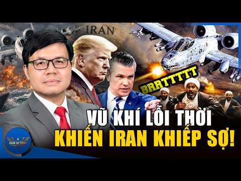 Không Phải F-35 Mà A-10 Mới Là Ác Mộng Tại Hormuz – Cỗ Máy Chiến Tranh Không Thể Thay Thế?