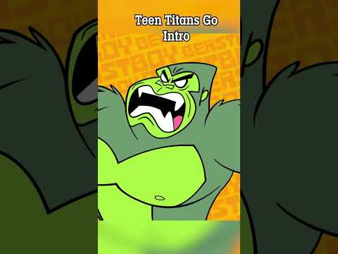 Teen Titans Go! Iconic intro. Instant hype mode activated. ⚡ #TeenTitansGo #CartoonNetwork