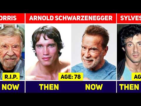 50+ Action Movie Legends: Then vs Now