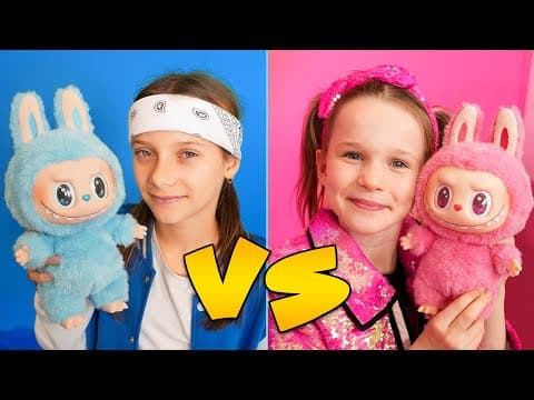 We built an AMAZING dollhouse for Labuba Toys 🏠💗 Kids Challenge