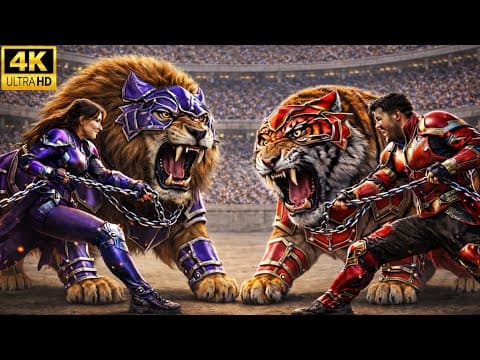 Arena of Titans 2026 – “This game happens one day per month.” | LION vs. TIGER