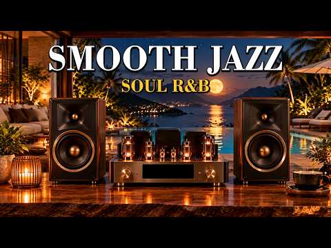 Smooth Jazz & Soul R&B Instrumental – Soft Warm Melodies for Peaceful Night Relaxation