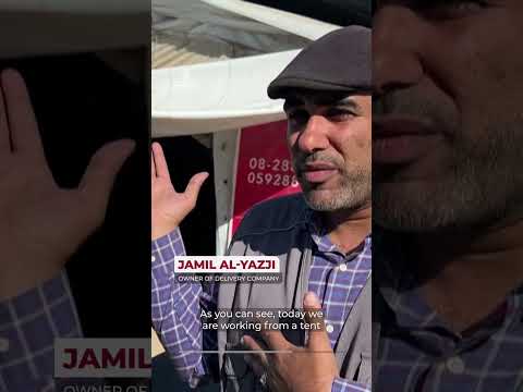Gaza delivery workers abandon motorcycles for bicycles amid fuel shortage