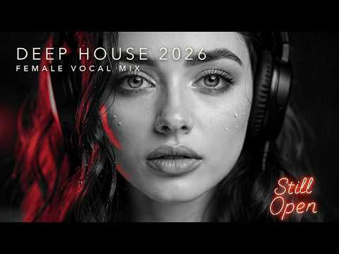 Deep House Mix 2026 | Still Open Sessions #1 | Rainy Night Café, Female Vocal Mix