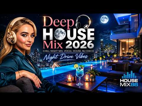 Luxury Vocal House Mix 2026 | Deep House, Nu Disco & Midnight Vibes