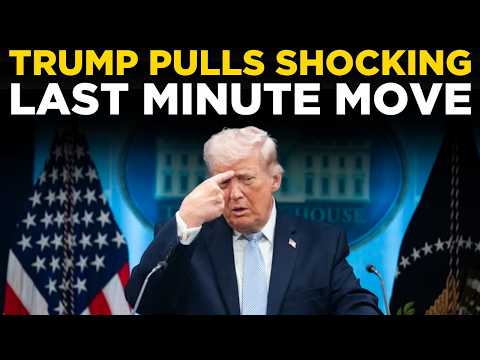 Trump Speech LIVE | Trump Pulls Shocking Last Minute Move As Global Situation Changes Rapidly