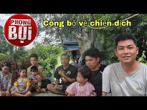 PHONG BUI announces the amount of money raised for the campaign to help 7 orphaned children livin...