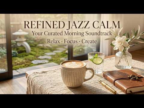 Relaxing Bossa Nova & Coffee Ambience ☕ Elegant Jazz Cafe Music for Work, Study & Deep Focus