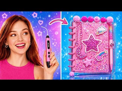 COOL ART IDEAS & DIY CRAFTS 🎨 🌈 Fun Painting and School Tips by 123 GO! Galaxy