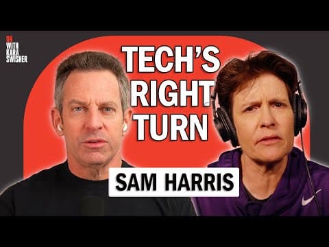 “He behaved like a total maniac” Sam Harris on Elon & Big Tech’s turn towards Trump