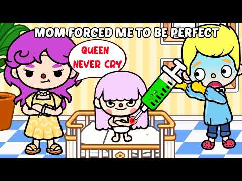 Mom Forced Me To Be Perfect 😔 Sad Story | Toca Life Story | Toca Boca