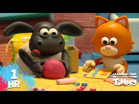 🐑 LEARN ENGLISH WITH TIMMY | PRESCHOOL CARTOON | Learning Time with Timmy