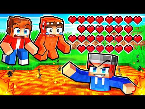 I Pranked My Friends with 1,000,000 HEARTS in Minecraft!