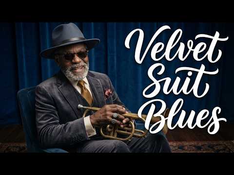 Velvet Suit Blues | After Midnight Chicago Blues | Relaxing Slow Blues with Vintage Soul & Groove🌃