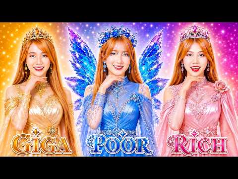 Poor Vs Rich Vs Giga Rich Girl At Talent Contest! Who is The Best Fashionista?