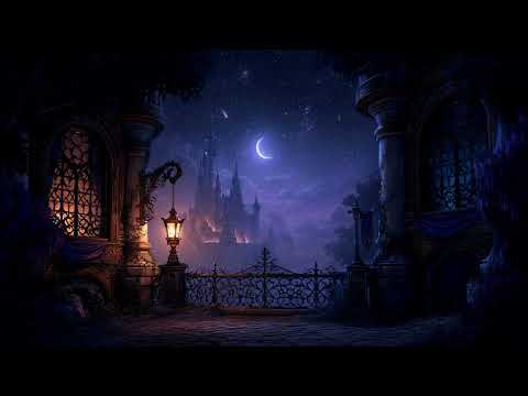 (No Mid Ads) ACOTAR Projector Window Reading Ambience No Ads | Fantasy TV Background