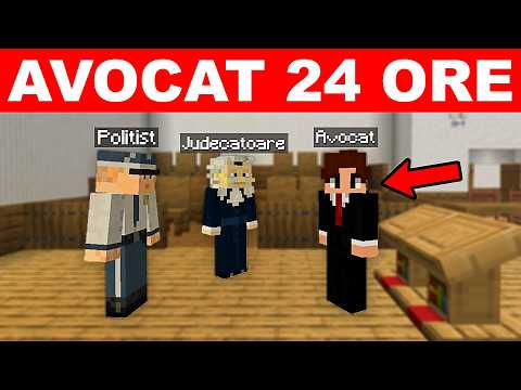 Am devenit avocat 24 de ore.. am întârziat la judecătorie! (Minecraft)