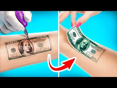 Ma machine à tatouer magique exauce les vœux!