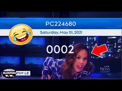 Top News Bloopers | Try Not to Laugh! #NewsBloopers #TVFails #FunnyFails