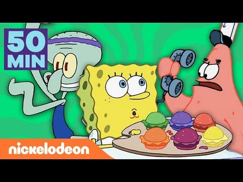 سبونج بوب | 50 دقيقة من أفضل لقطات الموسم الثاني | Nickelodeon Arabia