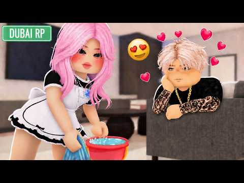 I Became the Coldest Rich Boy’s MAID?! 😳💖 | Part 1 | Dubai RP
