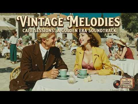 Timeless vintage melodies | 1950s spring café ambiance | Relaxing vintage romantic songs