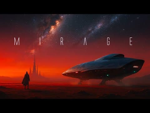 Mirage || Cerebral Ambient SPACE Music For Relaxation 🎧 [Deep Cosmic Ambience]