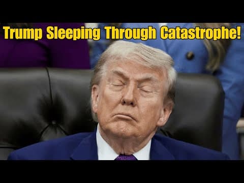 Coffee With Texas Paul!  Trump Sleeping Through Catastrophe!!