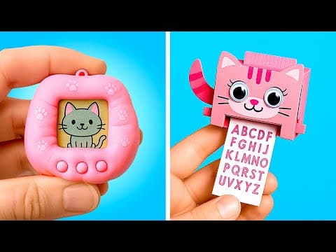 I TURNED SCHOOL SUPPLIES INTO FIDGETS! 🤯 Genius Back To School DIYs! 🔥