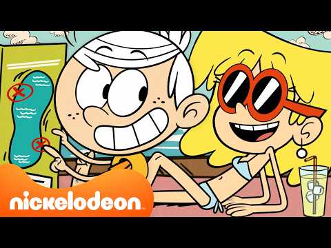 The Loud House Outdoor Adventures ☀️ | 60 Minutes | Nicktoons