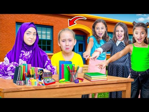 نايا تسخر من ملك و بتشتري من بياعة تجهيزات المدرسة !