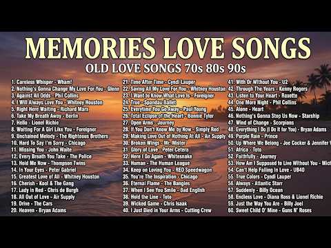 Romantic Oldies Love Songs 💖 Best 70s 80s 90s Love Songs 🎶 Greatest Timeless Classics Playlist 🌹