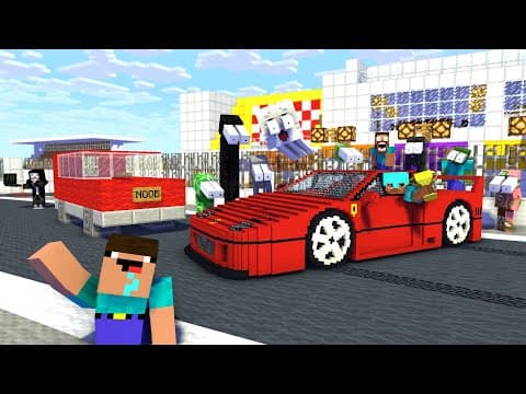 NOOB vs PRO vs HACKER FERRARI CHALLENGE | ratki Animation