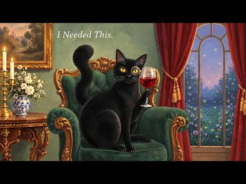 The Good Stuff. – Smooth Vintage Noir Jazz with a Black Cat