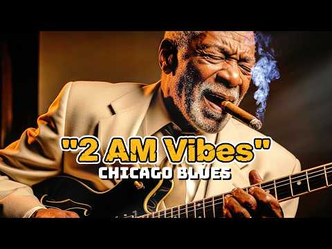 Midnight Chicago Blues & Smooth Jazz 🎷 Deep After-Hours Relaxation for Late Night Whiskey Mood