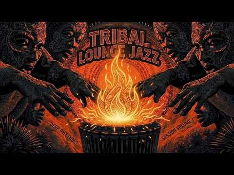Deep Tribal Jazz Instrumental | Midnight Afro Ritual | Relaxing Tribal Lounge Jazz Rhythms