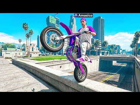 AM devenit MOTOCICLIST PROFESIONIST in GTA 5!