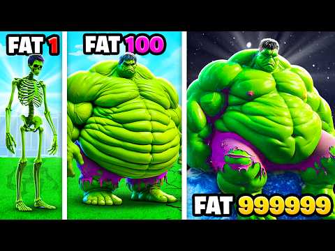 Skinny To FATTEST HULK EVER In GTA 5!