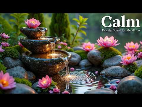 Healing of the Mind 🌿 Soothing Water Sounds & Relaxing Music, Anxiety Relief