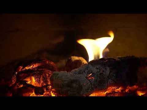 Relaxing Fireplace Sounds HD - 3 Hours of Fire Burning Video &amp; Crackling Sounds