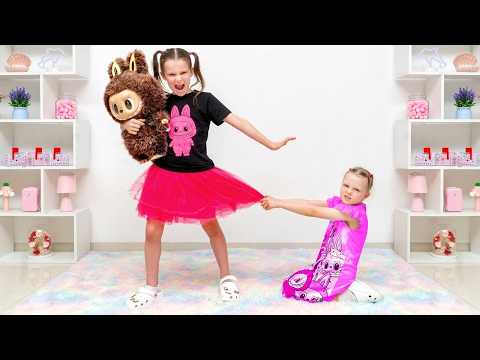 LIVE 🍿 | Labubu Puppen Spielzeit 🎀 Dasha und Stephi teilen Spielzeug | Vania Mania DE