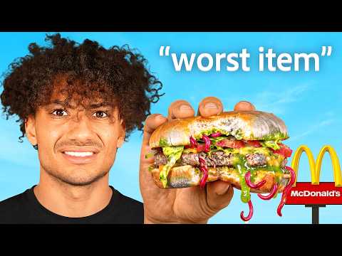 I Asked Every Drive Thru For Their WORST Item!