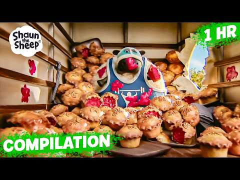 SHIRLEY'S DIET WENT NOM NOM NOM! 🧁🐑 | Shaun the Sheep USA