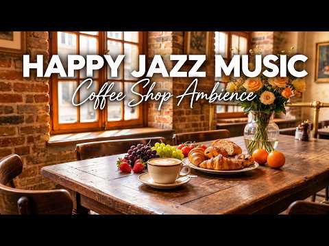 Happy Jazz Music ☕ Bossa Nova Background for Relaxation, Good Mood &amp; Working