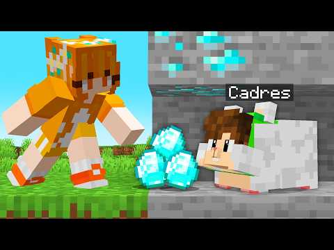 CADRES TURNED INTO A BABY HAMSTER in Minecraft!