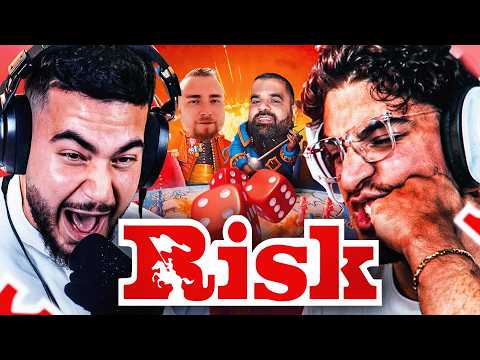 THE MAD KING LOSES IT🤬👑 Risk with Danny, Ali, Rohat & Willy🔥